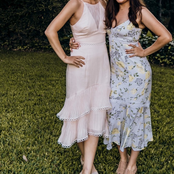 KEEPSAKE the Label Dresses Keepsake Too Close Tiered Ruffled Midi